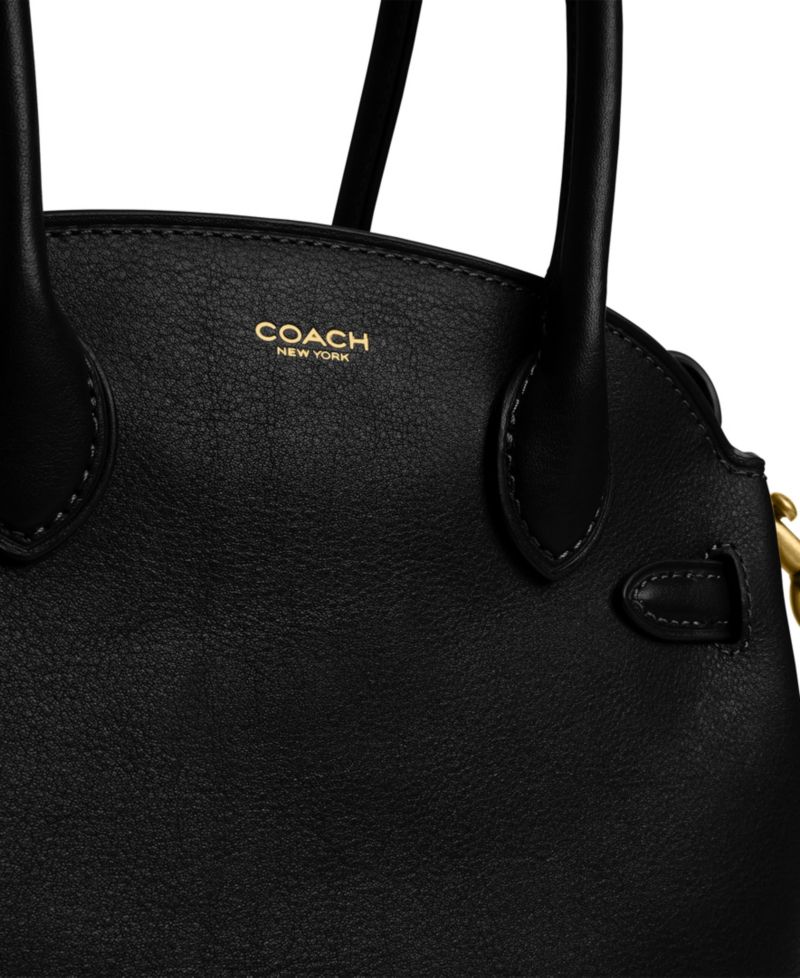 Soft Empire Small Leather Satchel Bag 21