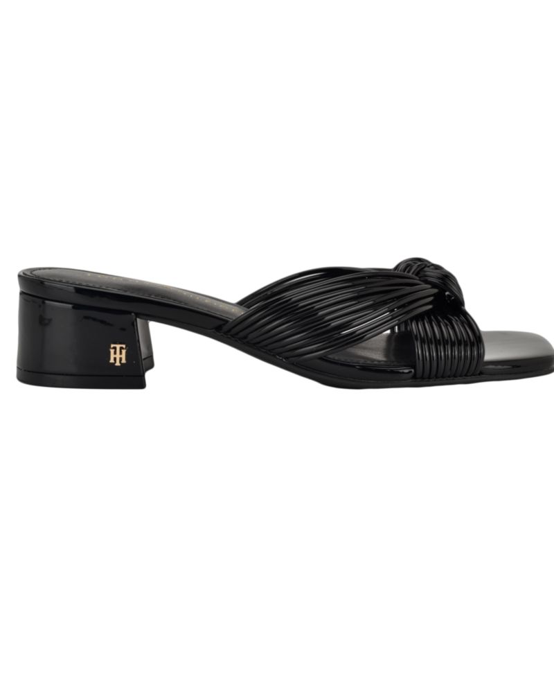 Women's Philie Knotted Crisscross Block Heel Sandals