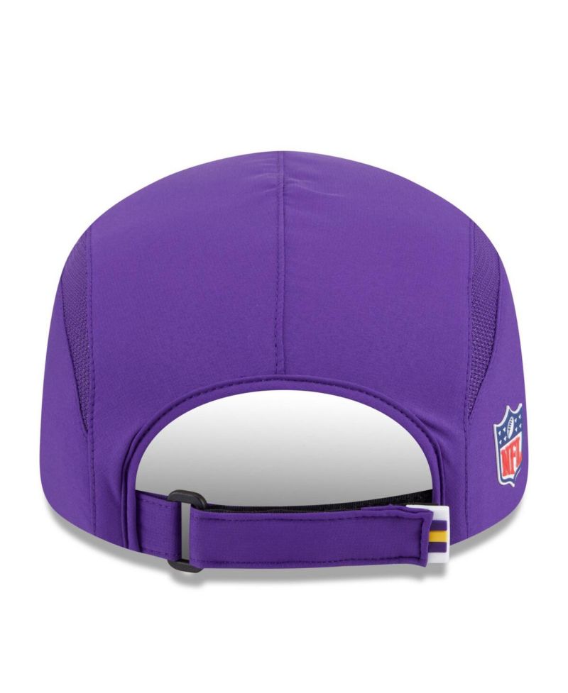 Men's Purple Minnesota Vikings 2025 Sideline Runner Adjustable Hat