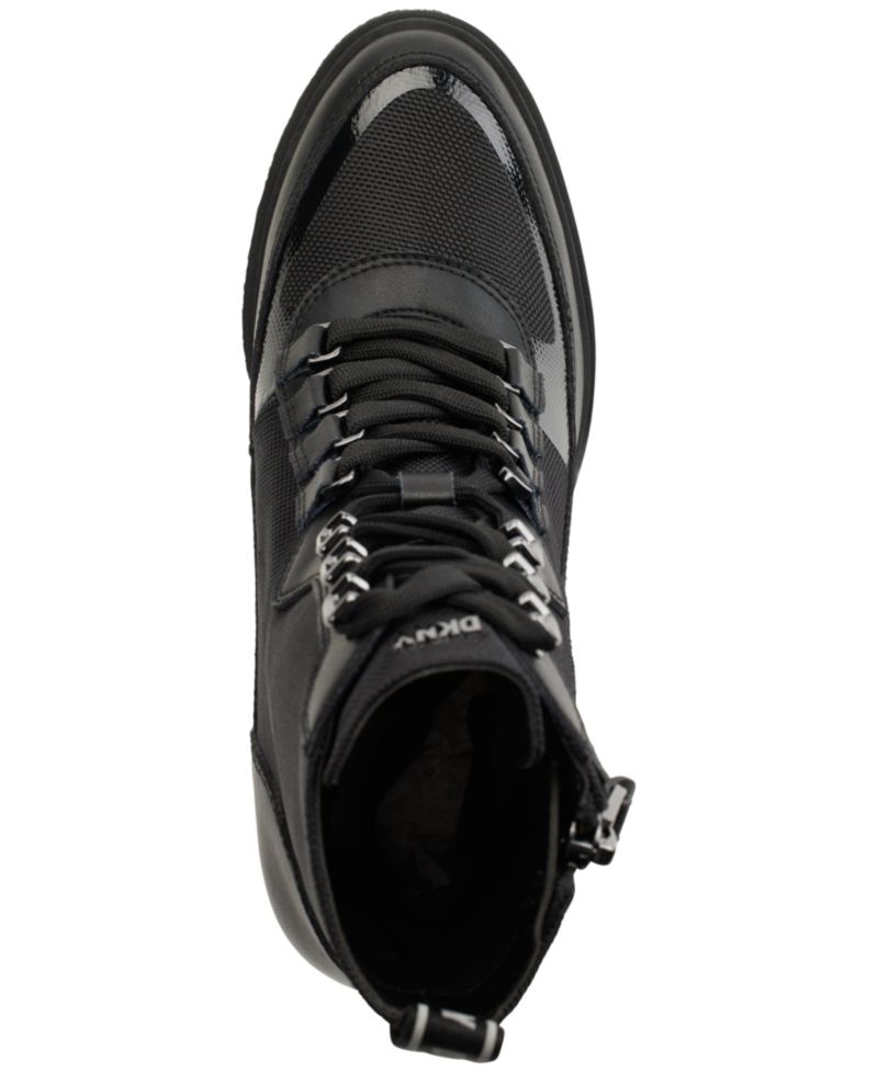 Women's Toia Lace-Up Zip Block Heel Booties