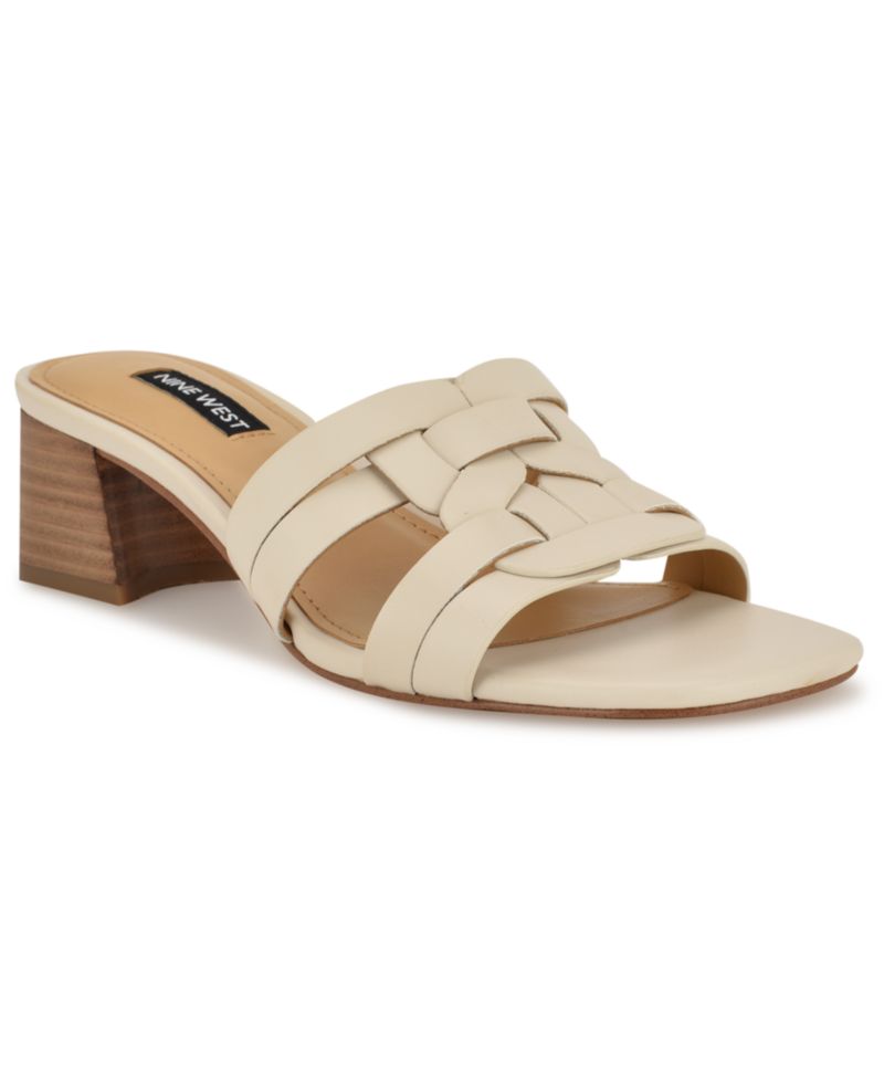Women's Gennie Woven Block Heel Dress Sandals