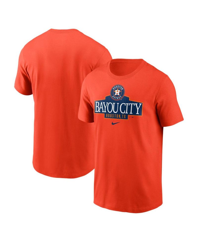 Men's Orange Houston Astros Local Home Town T-Shirt