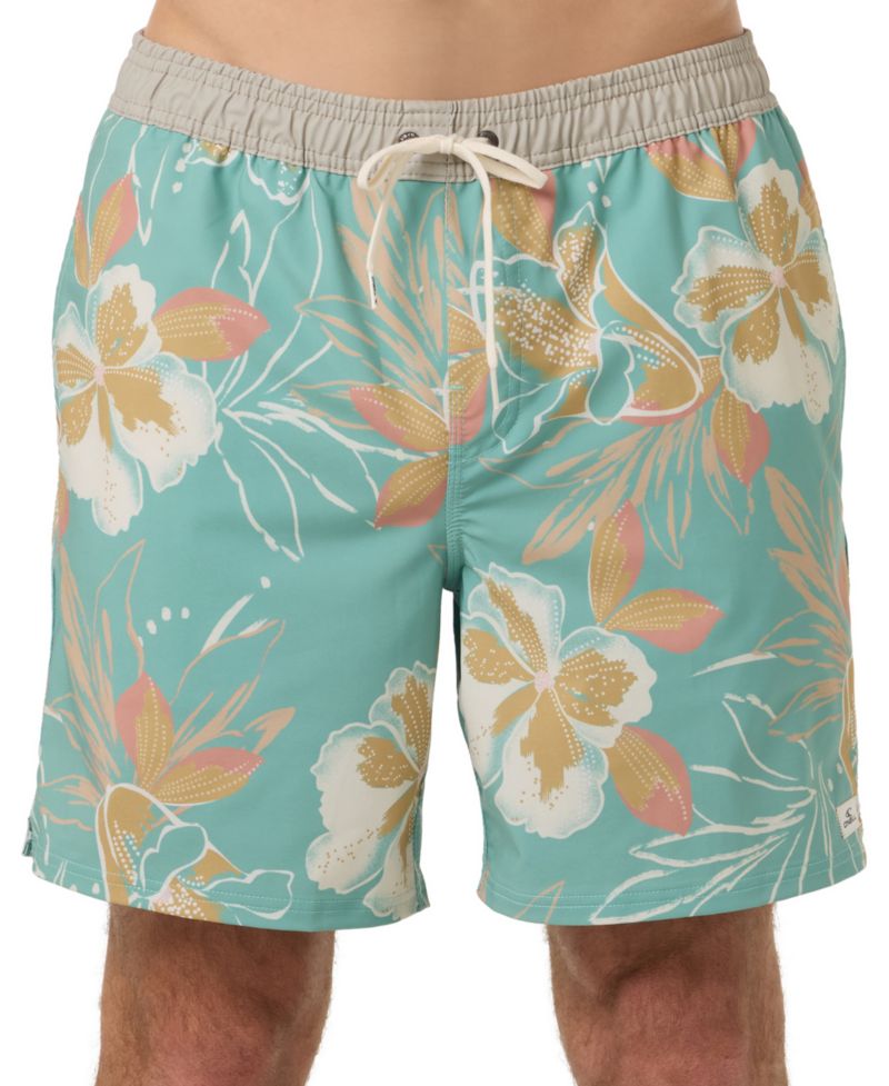 Men's Hermosa Print Swim Trunks