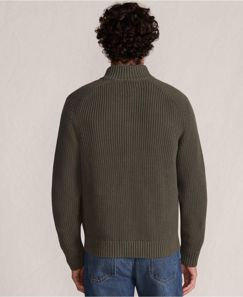 Men's Long Sleeve Drifter Full Zip Cardigan Sweater