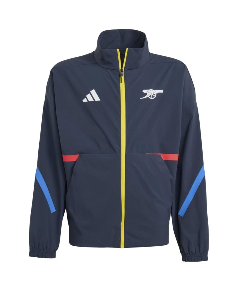 Boys' and Girls' Arsenal 2025/26 Club Anthem Full-Zip Hooded Jacket