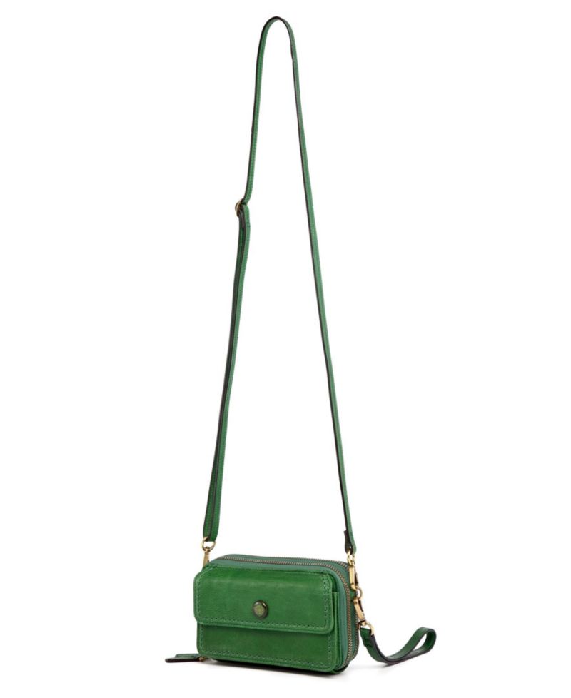 Northwood Mini Leather Crossbody Wallet