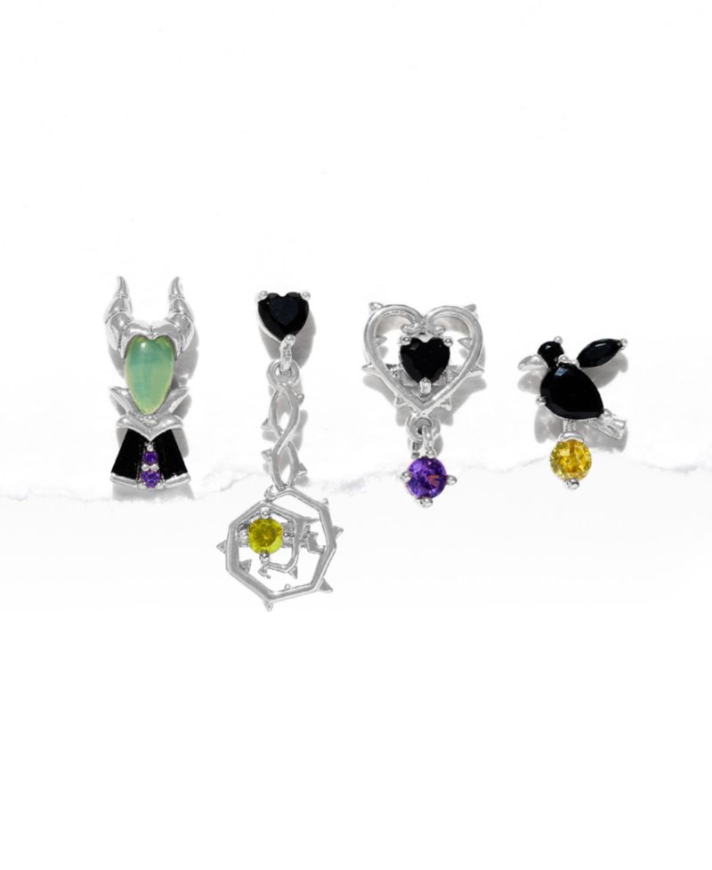 Crystal Disney Maleficent Earring Set