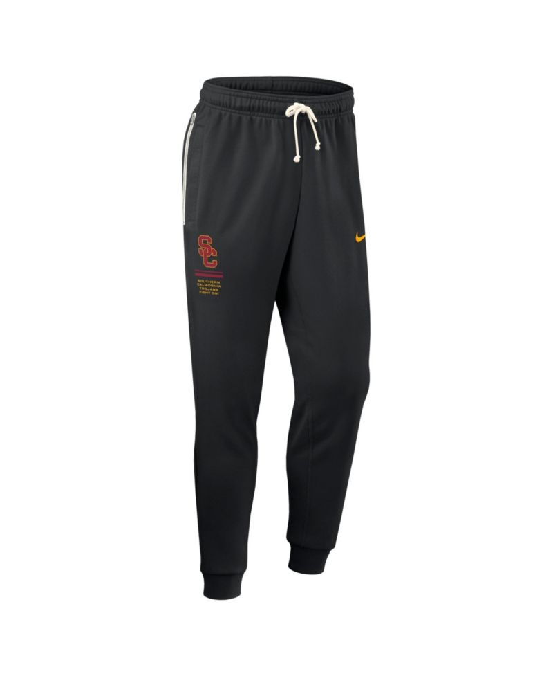 Men's Black USC Trojans 2026 Sideline Standard Issue Dri-FIT Taper Pants