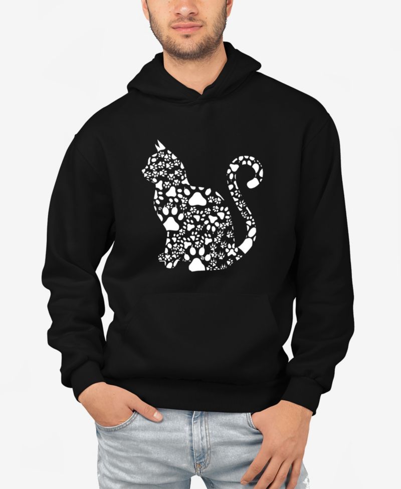 Cat Claws - Men's Word Art Hooded Sweatshirt