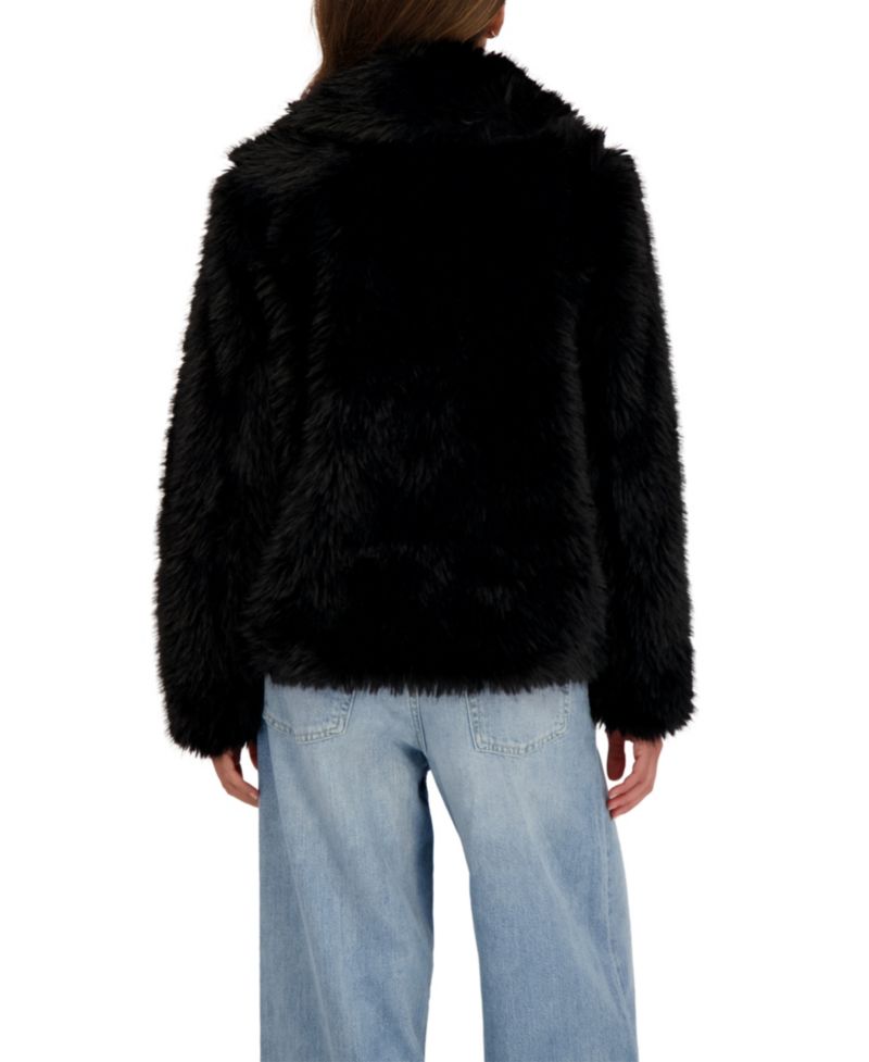 Women's Long Hair Faux Fur Jacket