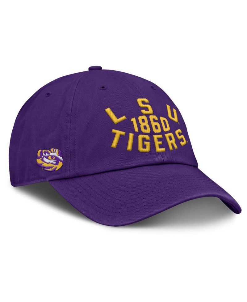 Men's Purple LSU Tigers Archer Adjustable Hat