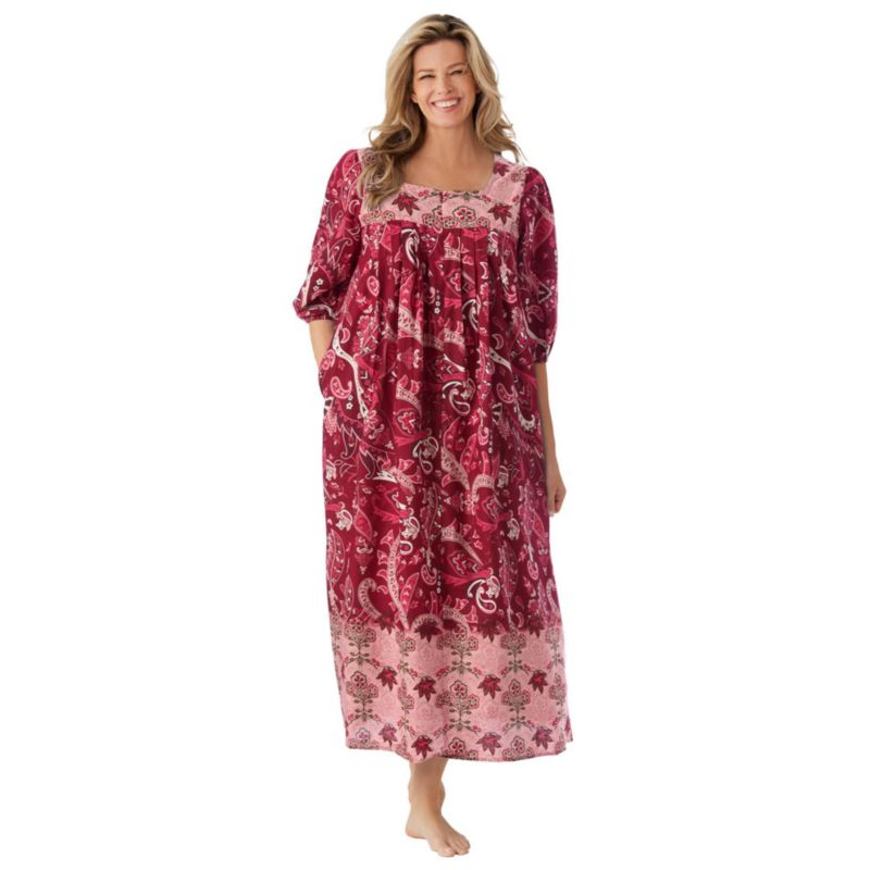 Plus Size Only Necessities Print Lounger