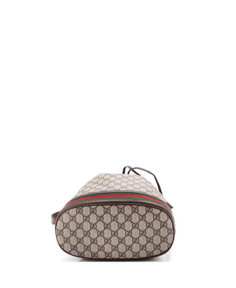 Medium Ophidia Bucket Bag GG Coated Canvas