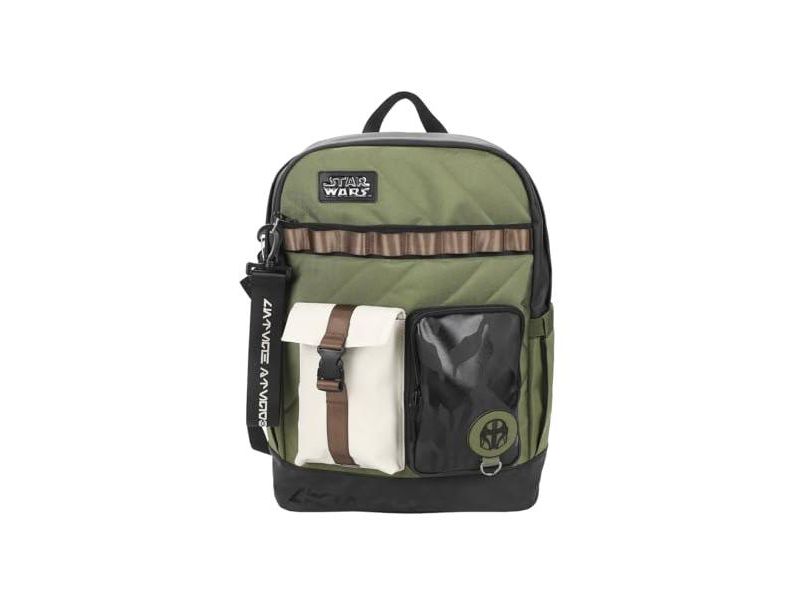 Star Wars The Mandalorian Green 18.5" Backpack