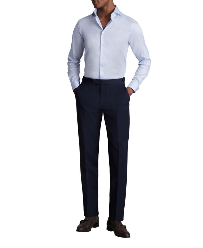 Men's Storm Slim-Fit Long-Sleeve Cutaway-Collar Dress Shirt