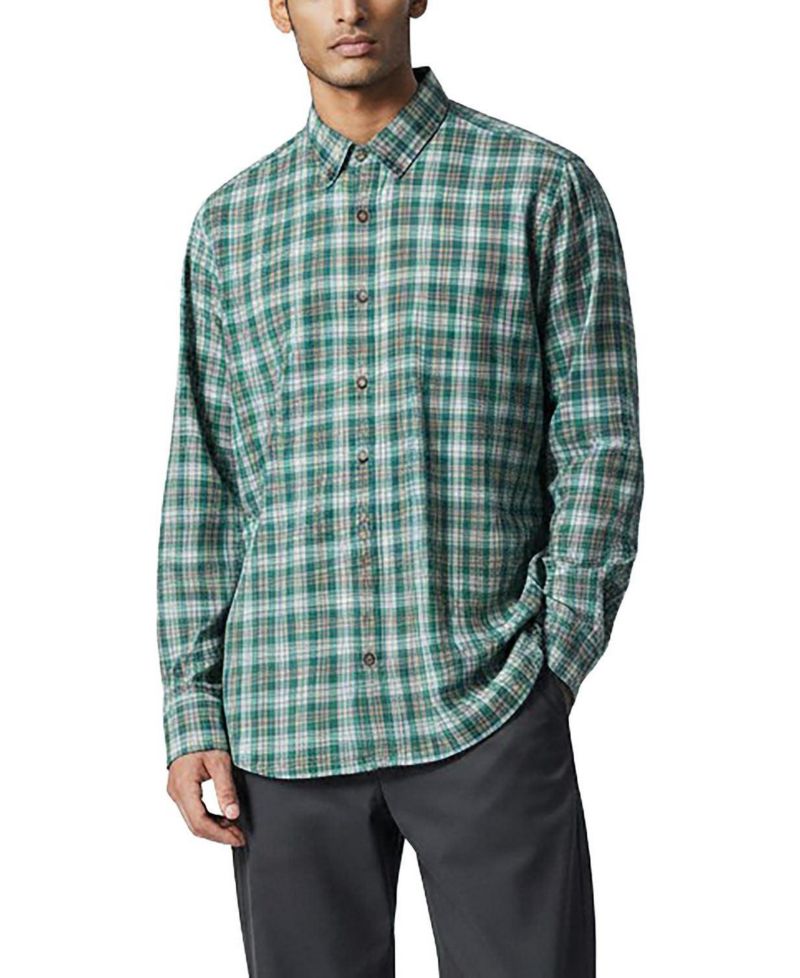 Men's Organic Stretch Poplin Button Down Shirt
