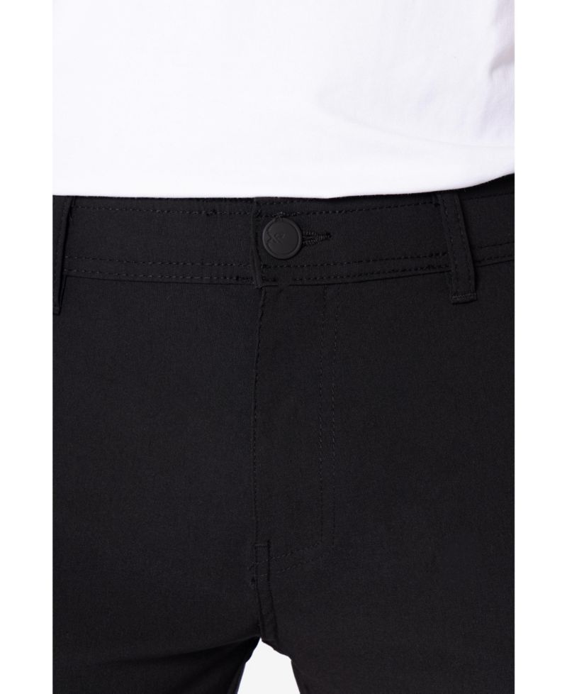 Men's Trouser Slit Patch Pocket Nylon Pants