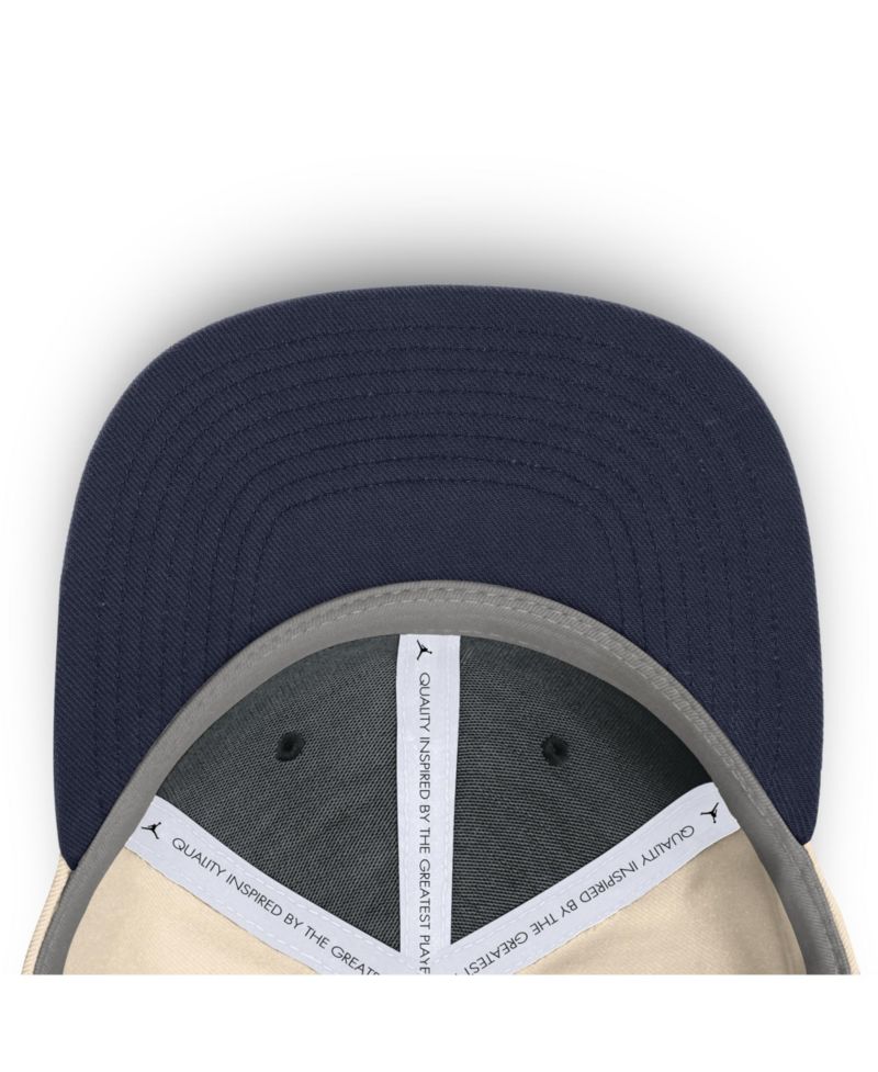 Men's Natural Michigan Wolverines Primetime True Performance Fitted Hat
