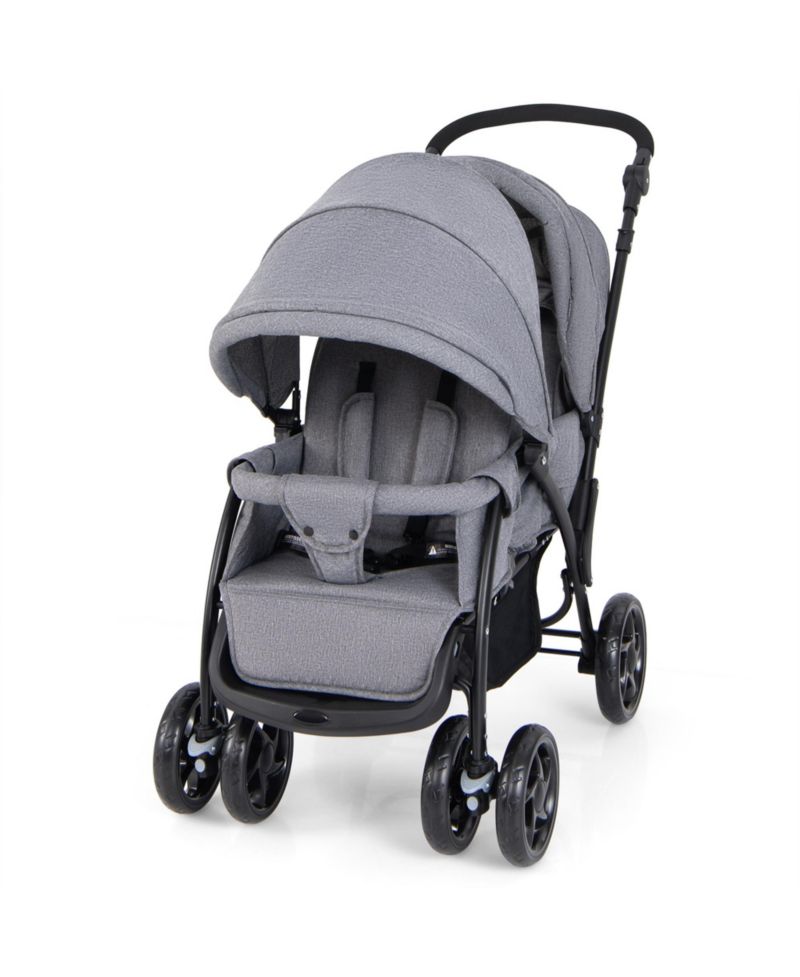 Baby Twin Double Stroller Lightweight Travel Stroller Pushchair