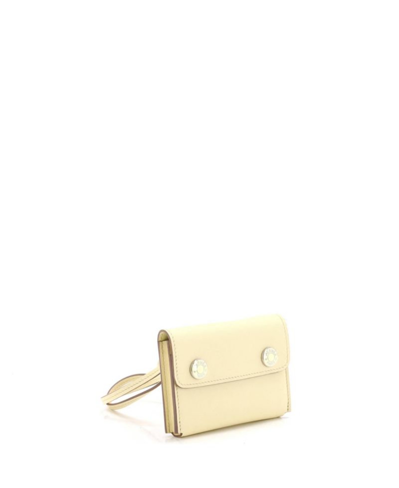 Pre-Owned Hermes Hermesnap Card Holder Swift