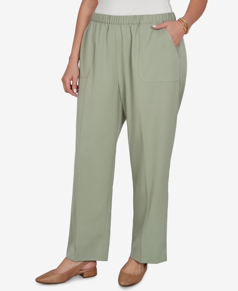 Plus Size Sage Twill Pants