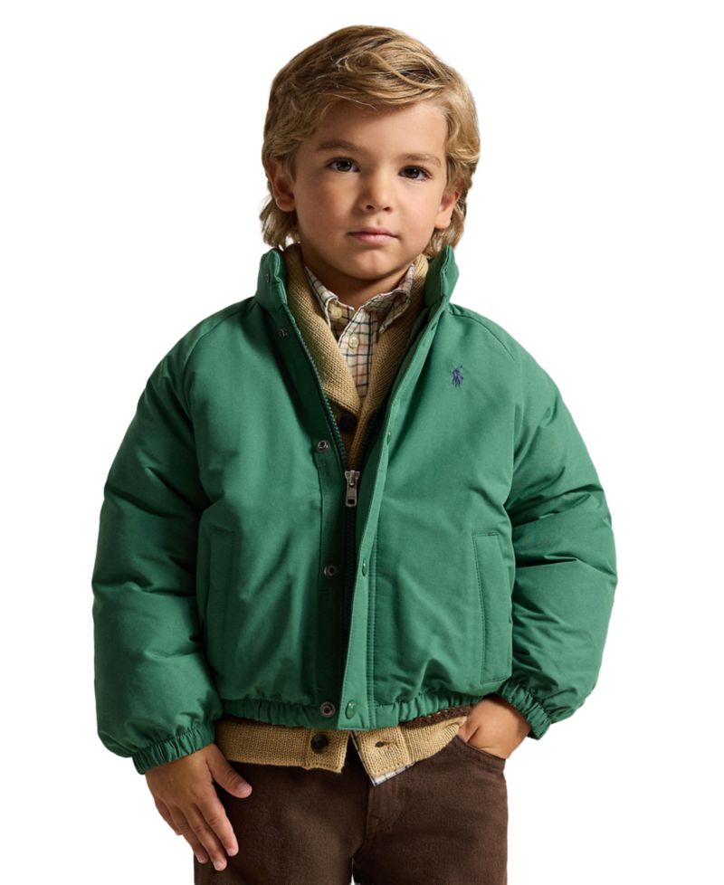 Boys' 2T-7 Down Mockneck Jacket