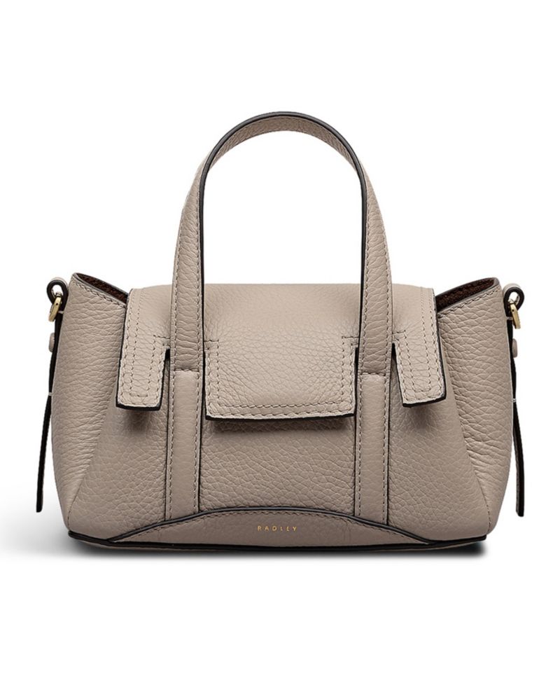 The Chancery Small Leather Flapover Crossbody Satchel Bag