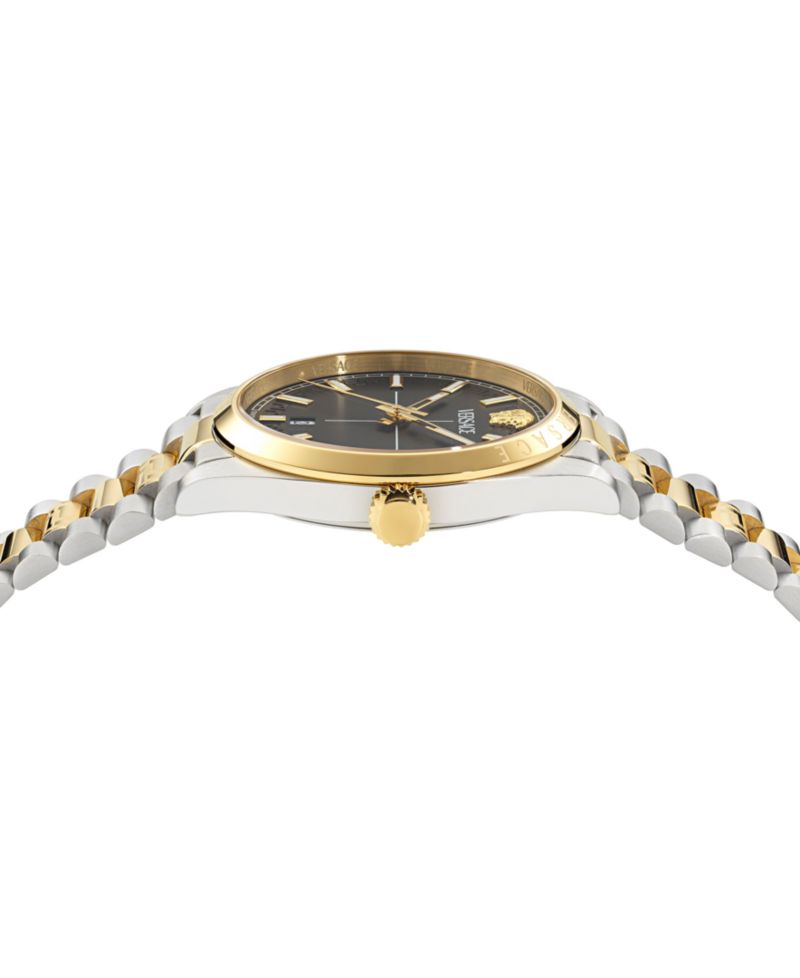 Men's Swiss Millenyium Two-Tone Stainless Steel Bracelet Watch 40mm