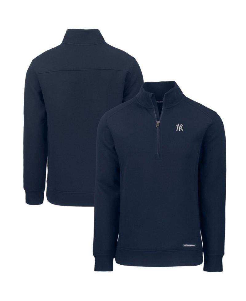Men's New York Yankees Roam Eco Quarter-Zip Mock-Neck Pullover