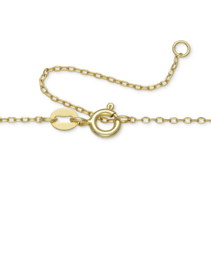 Cultured Freshwater Pearl (7mm) Slide Pendant Necklace, 16" + 2" extender