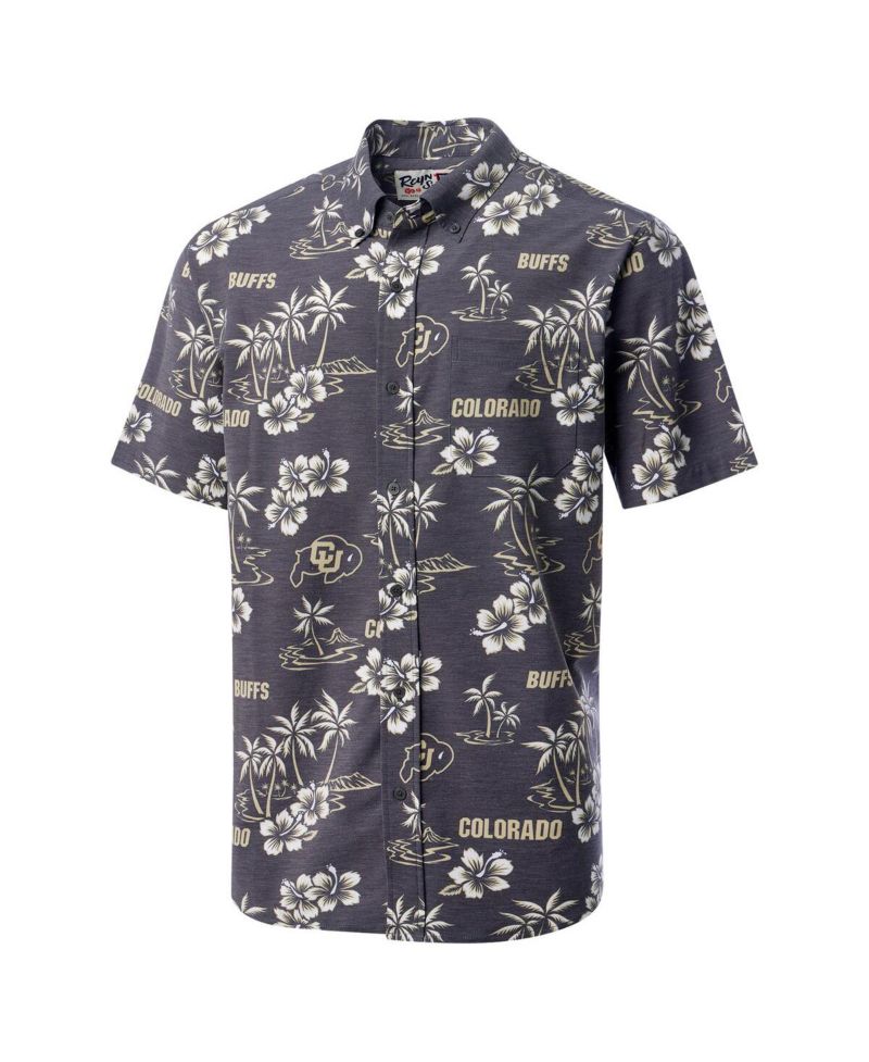 Men's Black Colorado Buffaloes Classic Button-Up Shirt