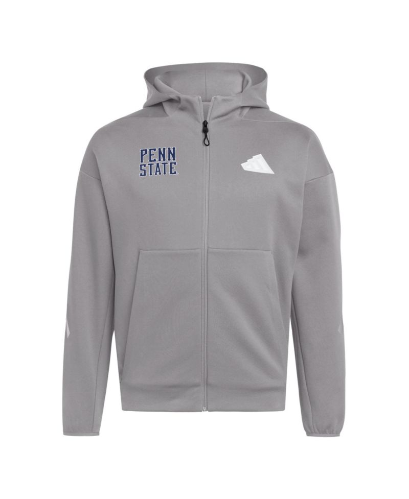 Men's Gray Penn State Nittany Lions Z.N.E Full-Zip Hoodie