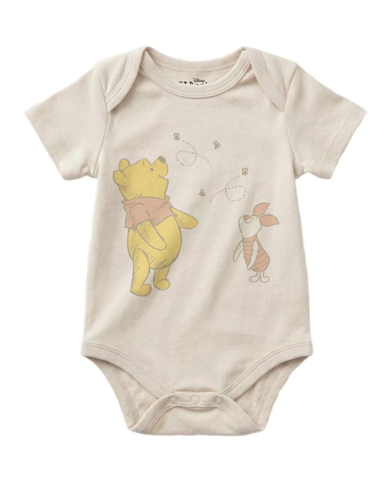 Baby Boys' Winnie the Pooh Hooded Jacket, Bodysuit and Pants, 3-Piece Set