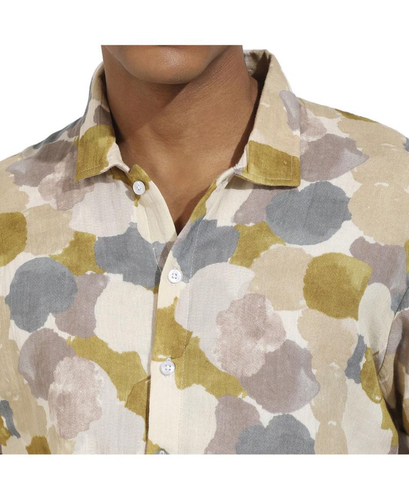 Men's Abstract Print Shirt