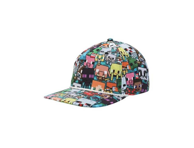 Characters All-Over Print Snapback Hat