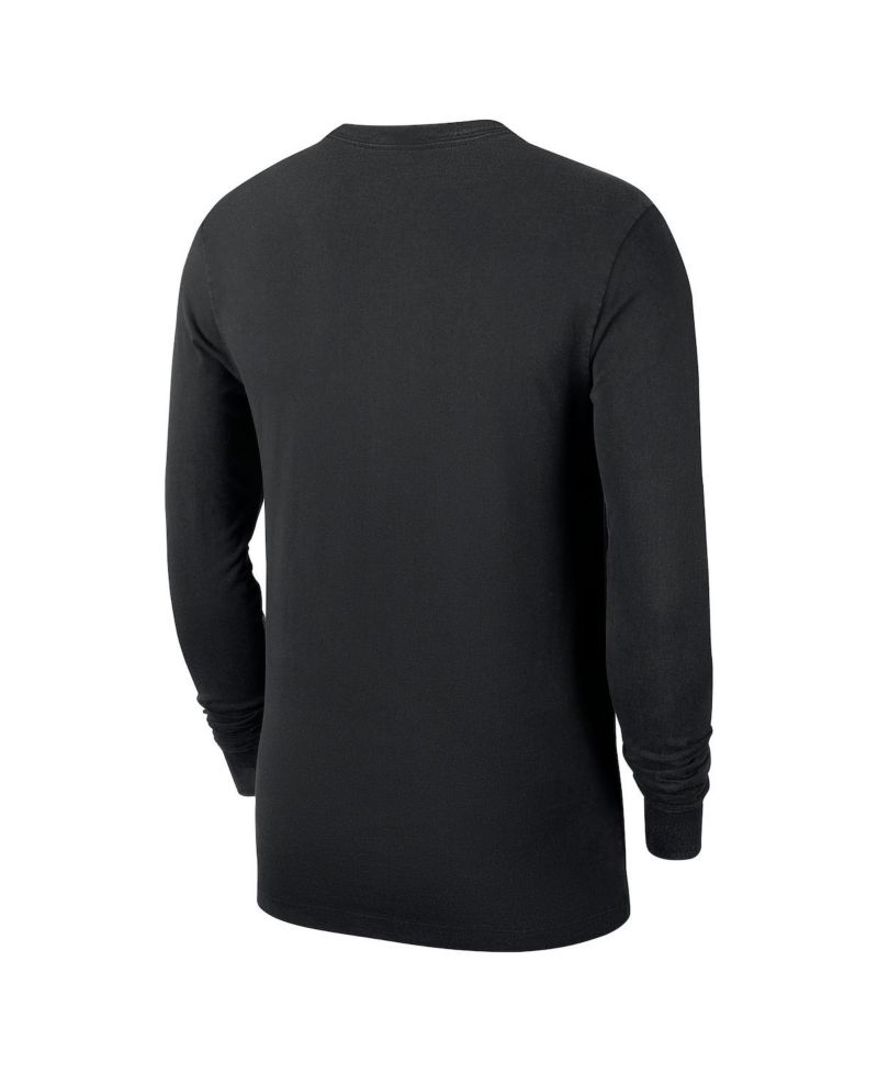 Men's Black Golden State Warriors Authentic Long Sleeve Practice T-Shirt