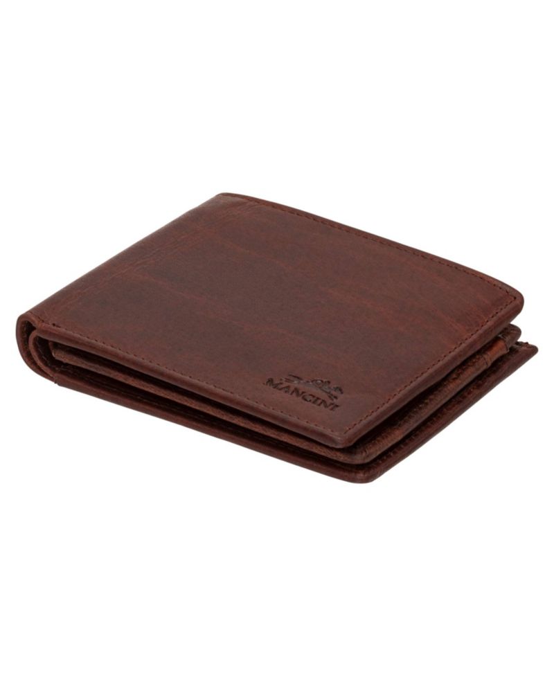 Men's Buffalo RFID Secure Center Wing Billfold Wallet