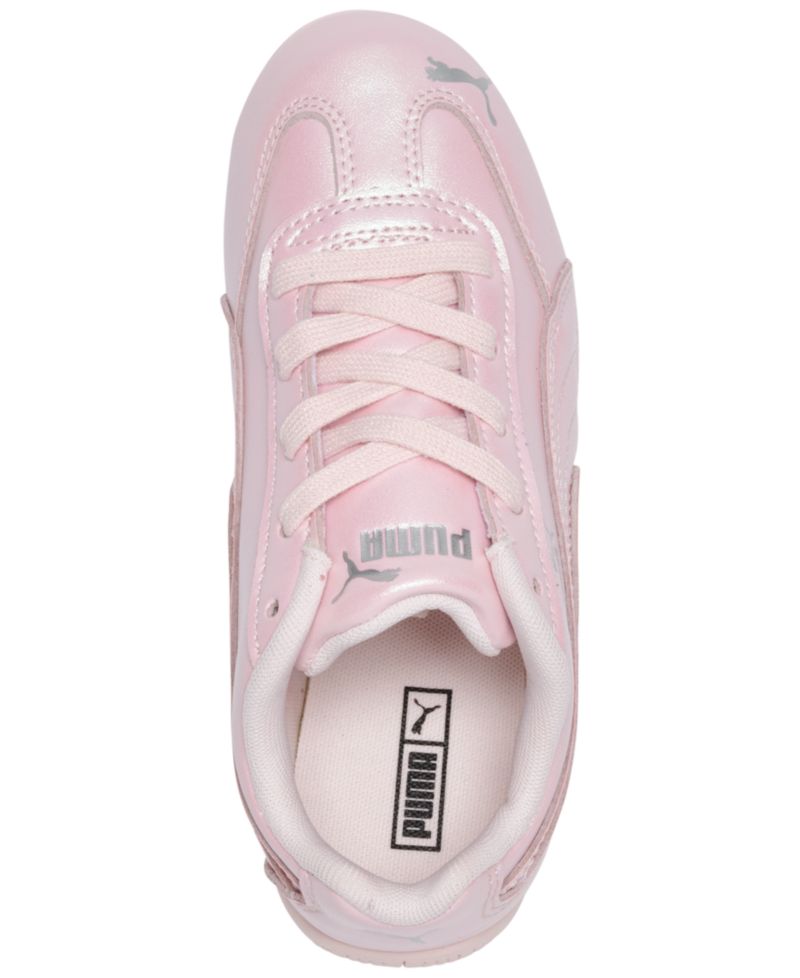 Little Girls' Speedcat OG Suede and Leather Retro Sneakers from Finish Line
