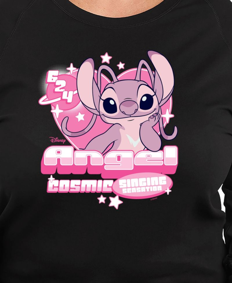 Plus Size Lilo and Stitch Angel 624 Pullover T-Shirts