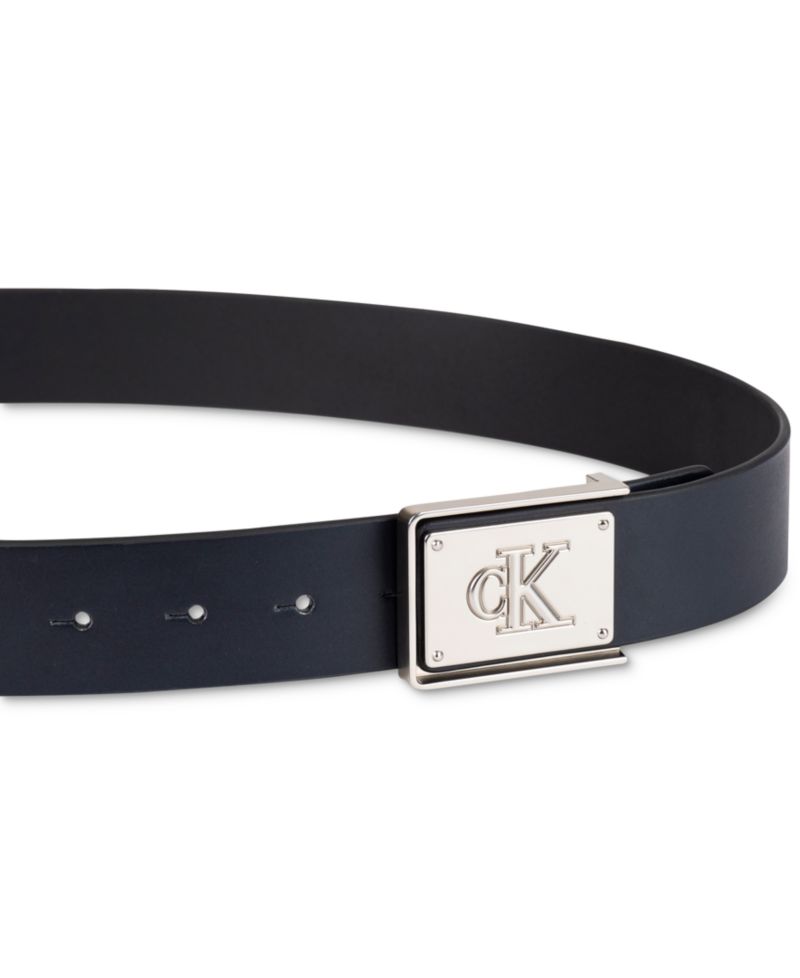 38MM Men's CK Plate Plaque Belt
