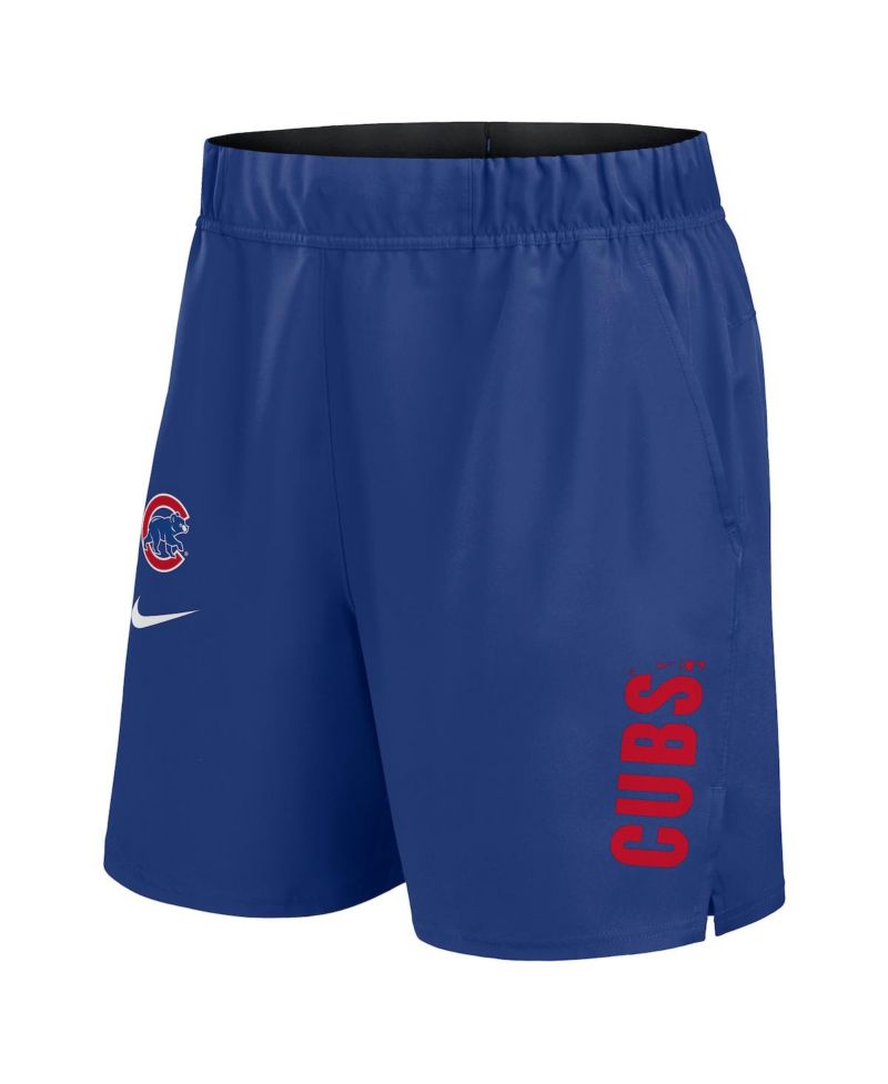 Men's Royal Chicago Cubs Woven Victory Performance Shorts
