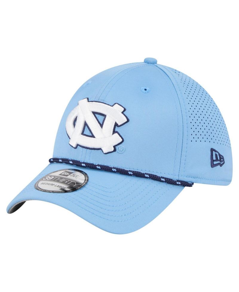 Men's Carolina Blue North Carolina Tar Heels Rope 39THIRTY Flex Hat