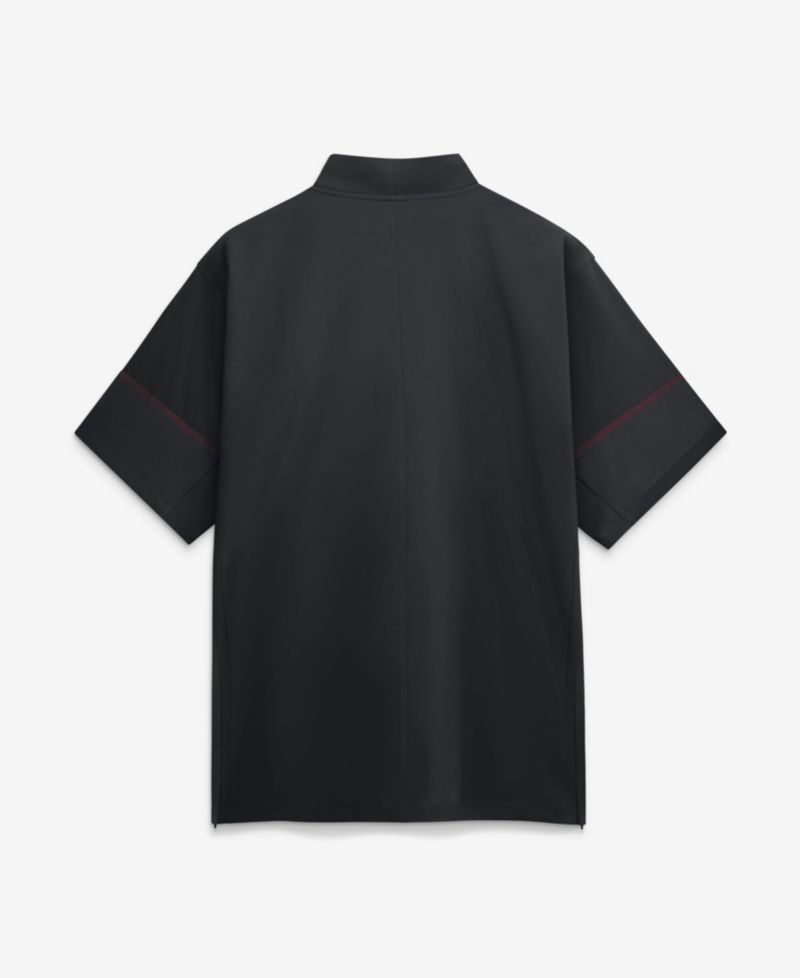 Men's Black USC Trojans 2026 Sideline Short Sleeve Quarter-Zip Coaches Jacket