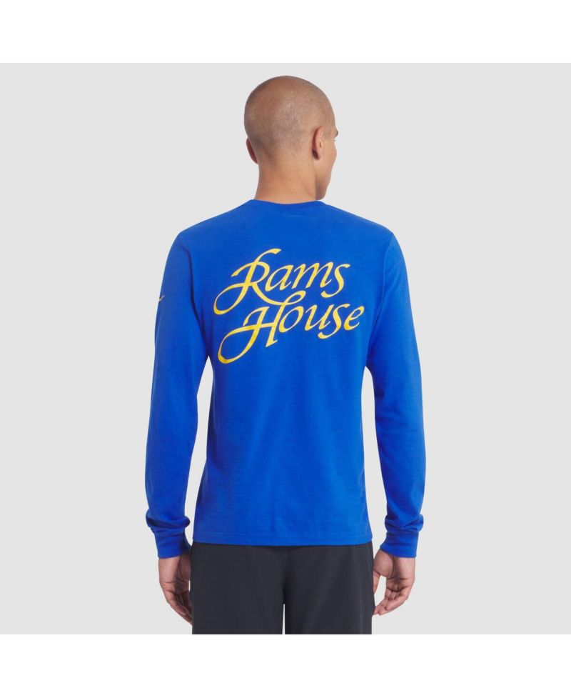 Men's Royal Los Angeles Rams 2025 Rivalries Collection Essential Long Sleeve T-Shirt