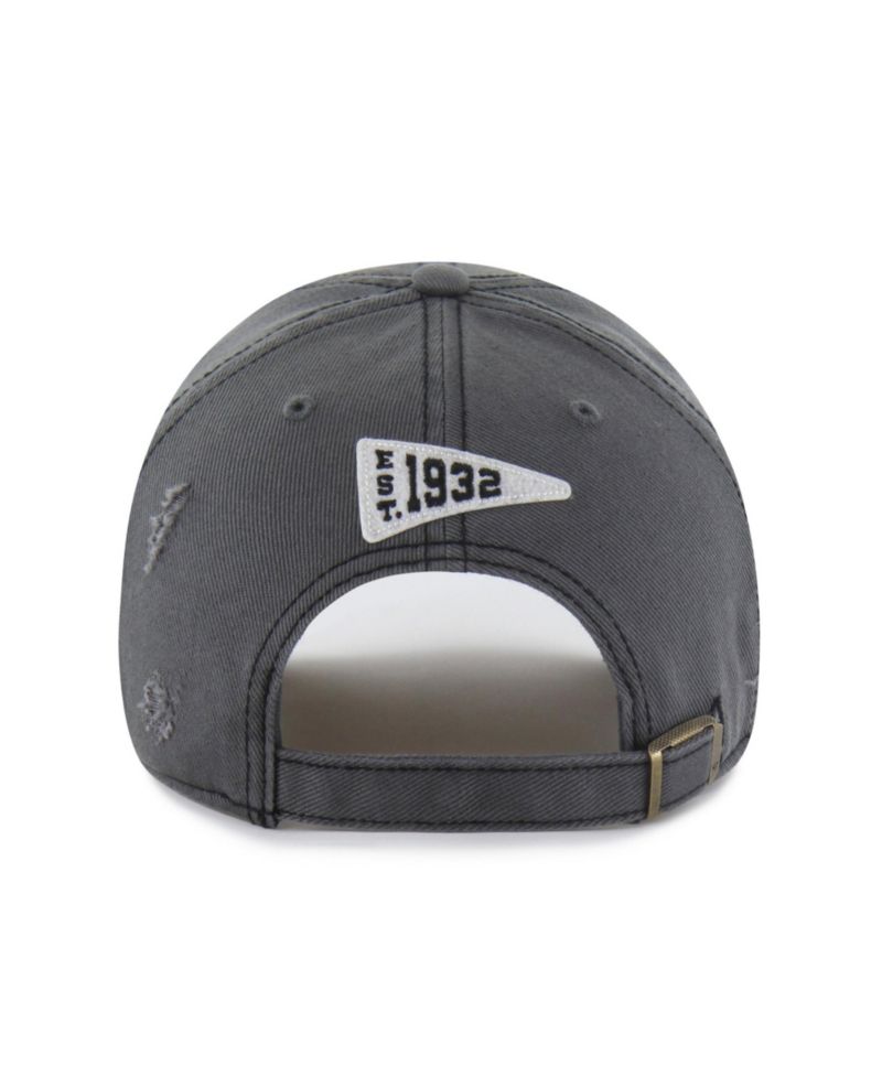 Men's Charcoal Washington Commanders Seymoore Clean Up Adjustable Hat