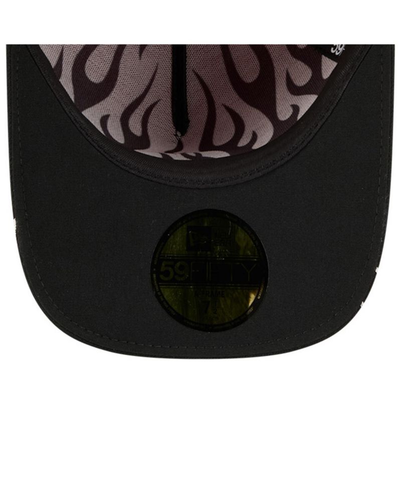 Men's Red/Black Cincinnati Reds 2025 MLB Speedway Classic A-Frame 59FIFTY Fitted Hat