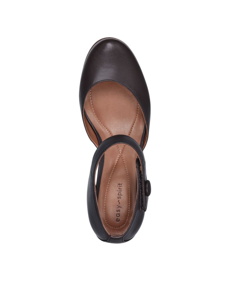 Women's Clarice Mary Jane Block Heel Pumps