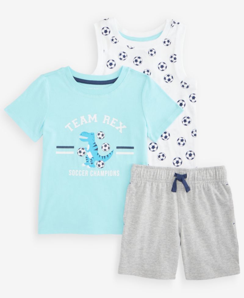 Toddler Boys 3-Piece Sport Set