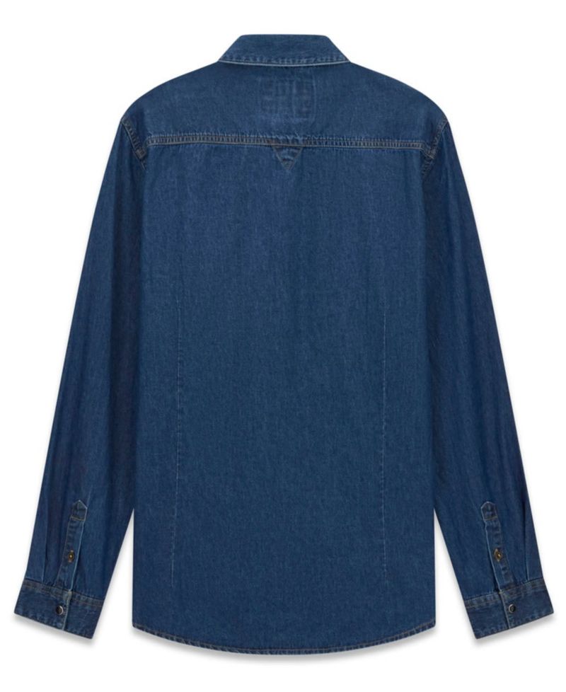 Men's Truckee Western Long-Sleeve Denim Shirt