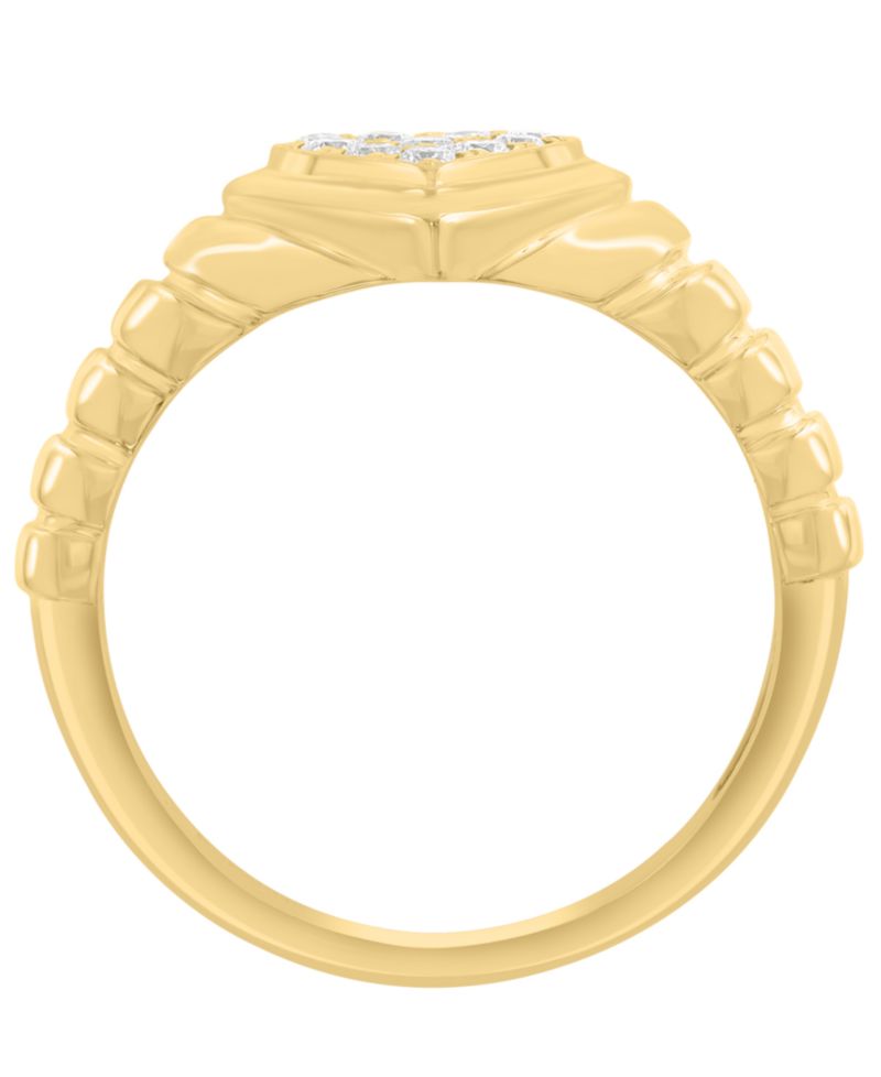 Diamond Ring (1/5 ct. t.w.) in 14k Yellow Gold